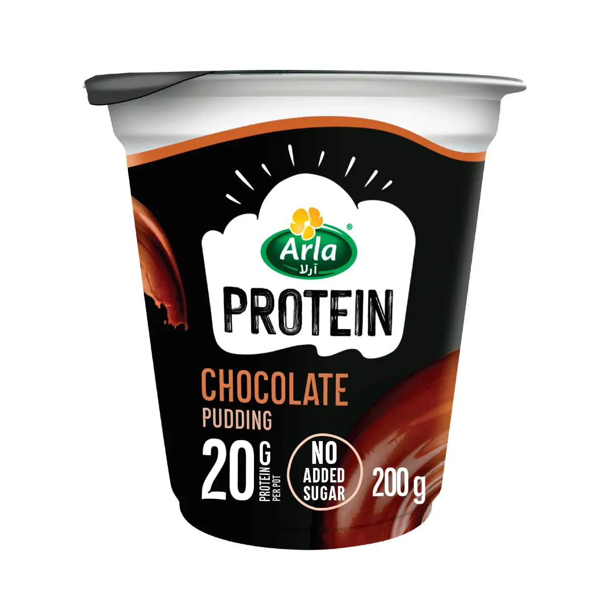 Arla Protein Pudding with Chocolate Flavor 200 gm - view 1