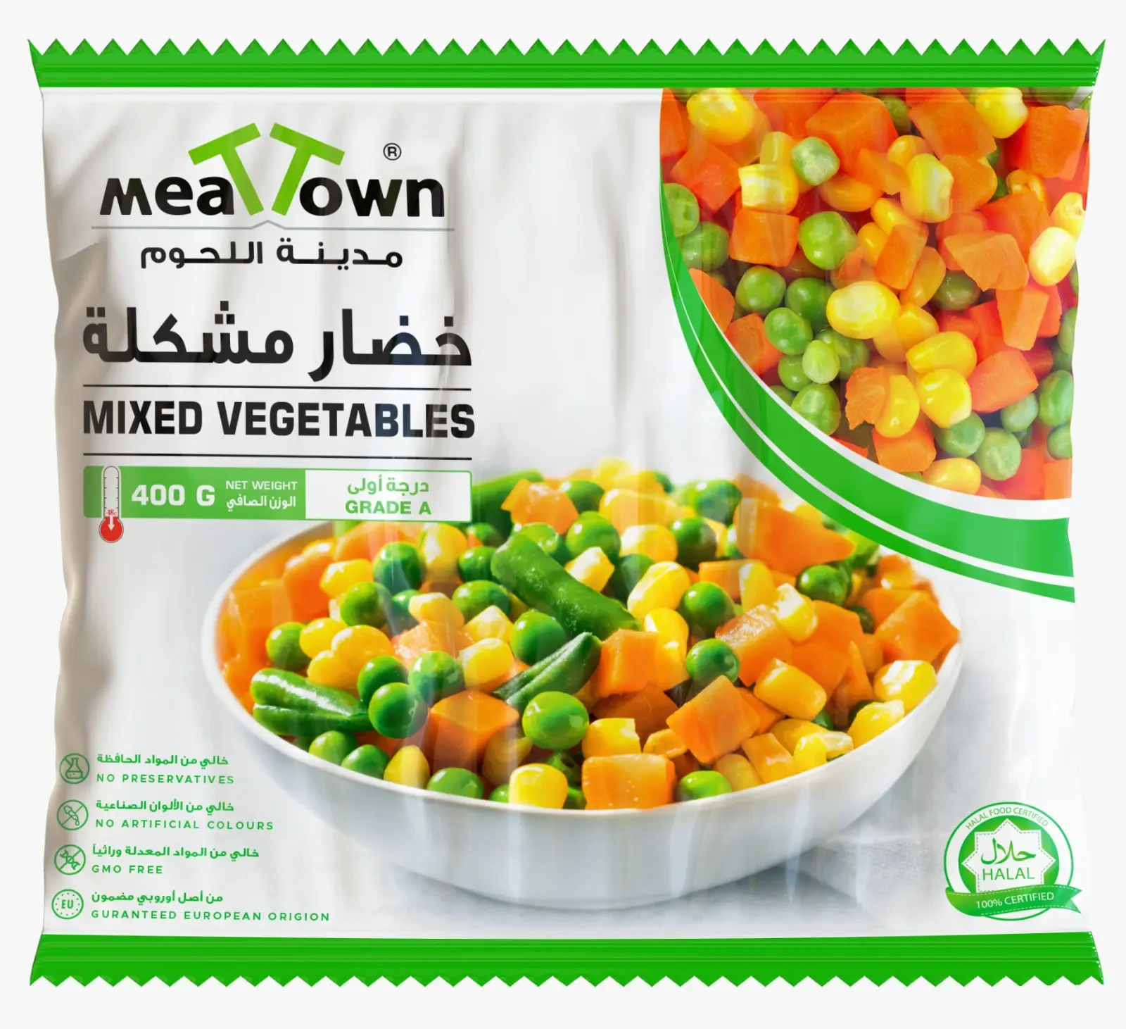 Meat Town Mixed Vegetables 400 Gm - view 1
