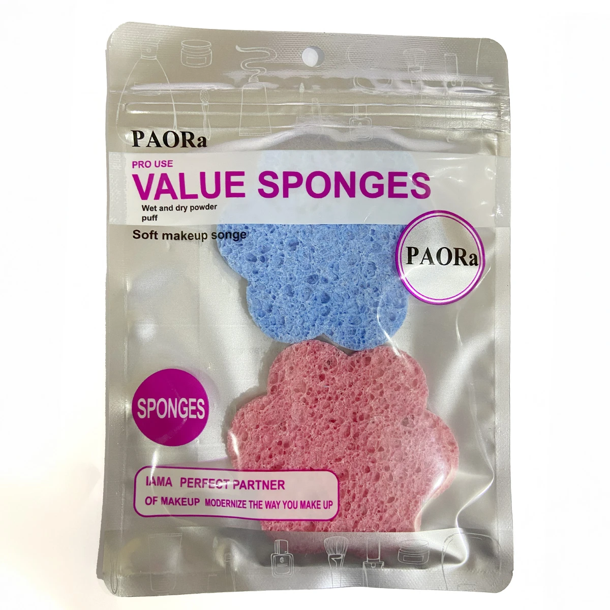 Banti Soft Makeup Spong Cleansing Various Shapes 2 Pcs 
