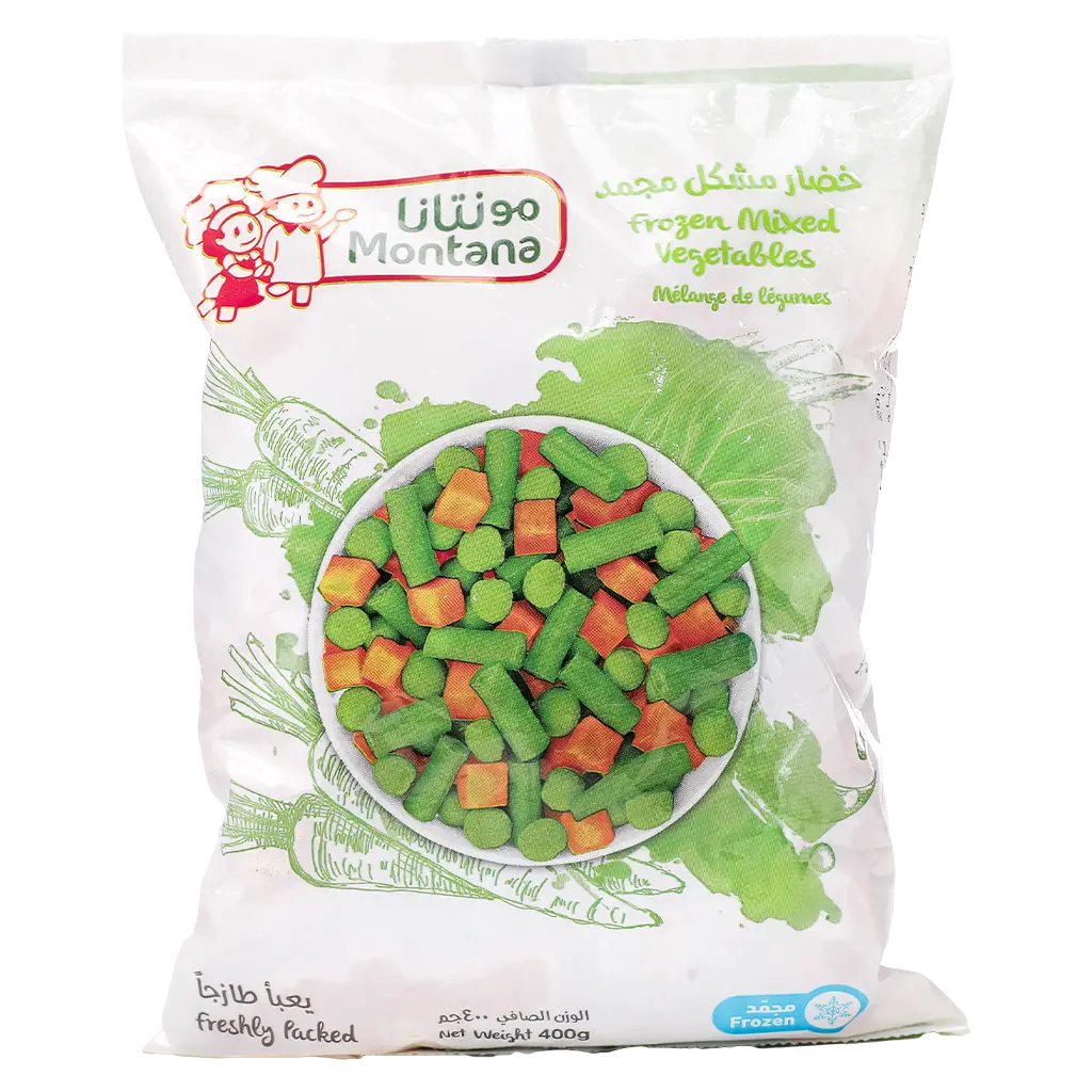 Montana Mixed Vegetable Frozen 400 gm - view 1