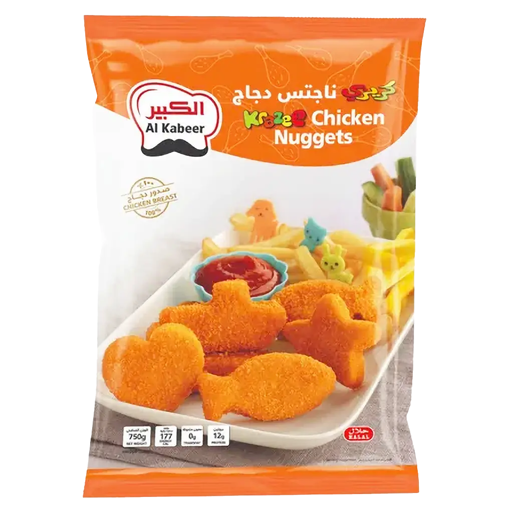 Al Kabeer Krazee Chicken Nuggets Spicy 750 gm  - view 1
