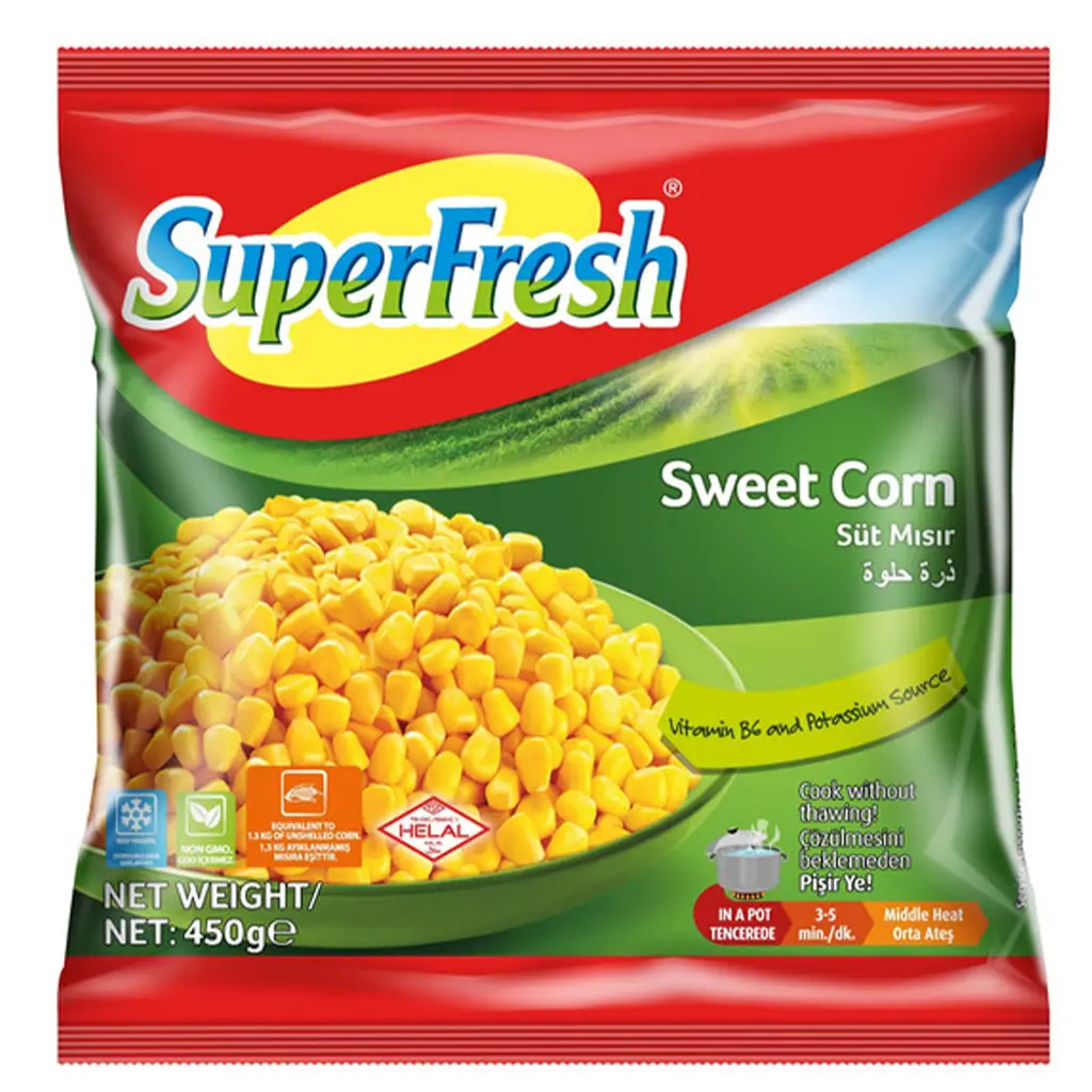 superFresh Sweet Corn Frozen 450gm - view 1