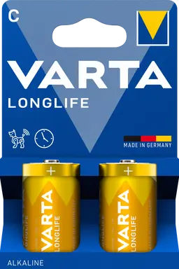 Varta Battery Longlife C   Bli 2 pcs
