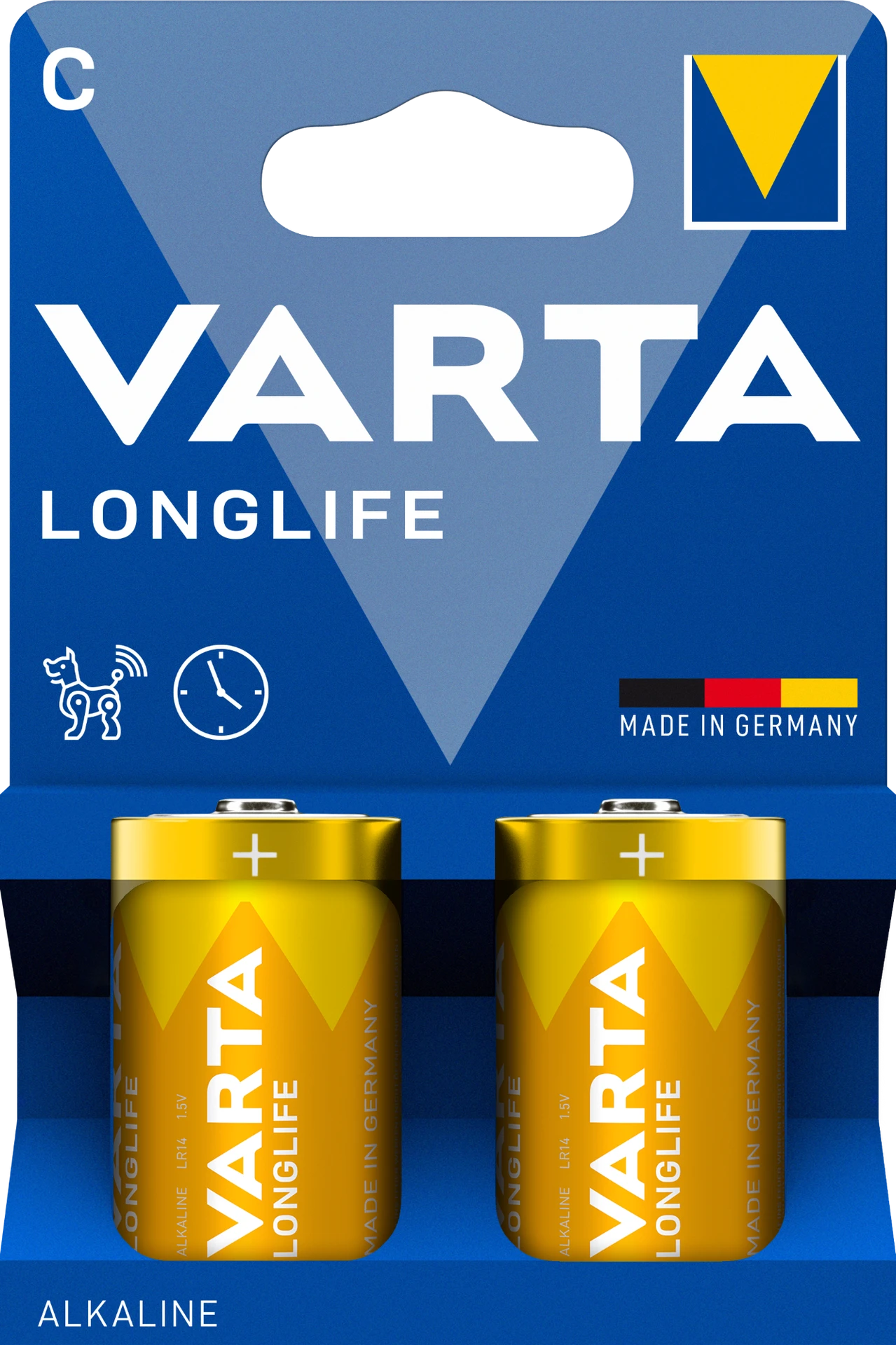 Varta Battery Longlife C   Bli 2 pcs