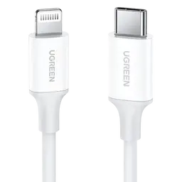 Ugreen Charging And Sync Data Cable Usb-C To Lightning 1 m White