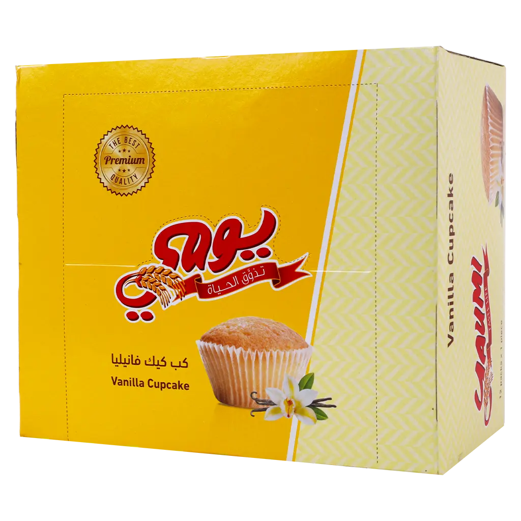 Yaumi Vanilla Cupcake Box 12 pcs 30 gm - view 1