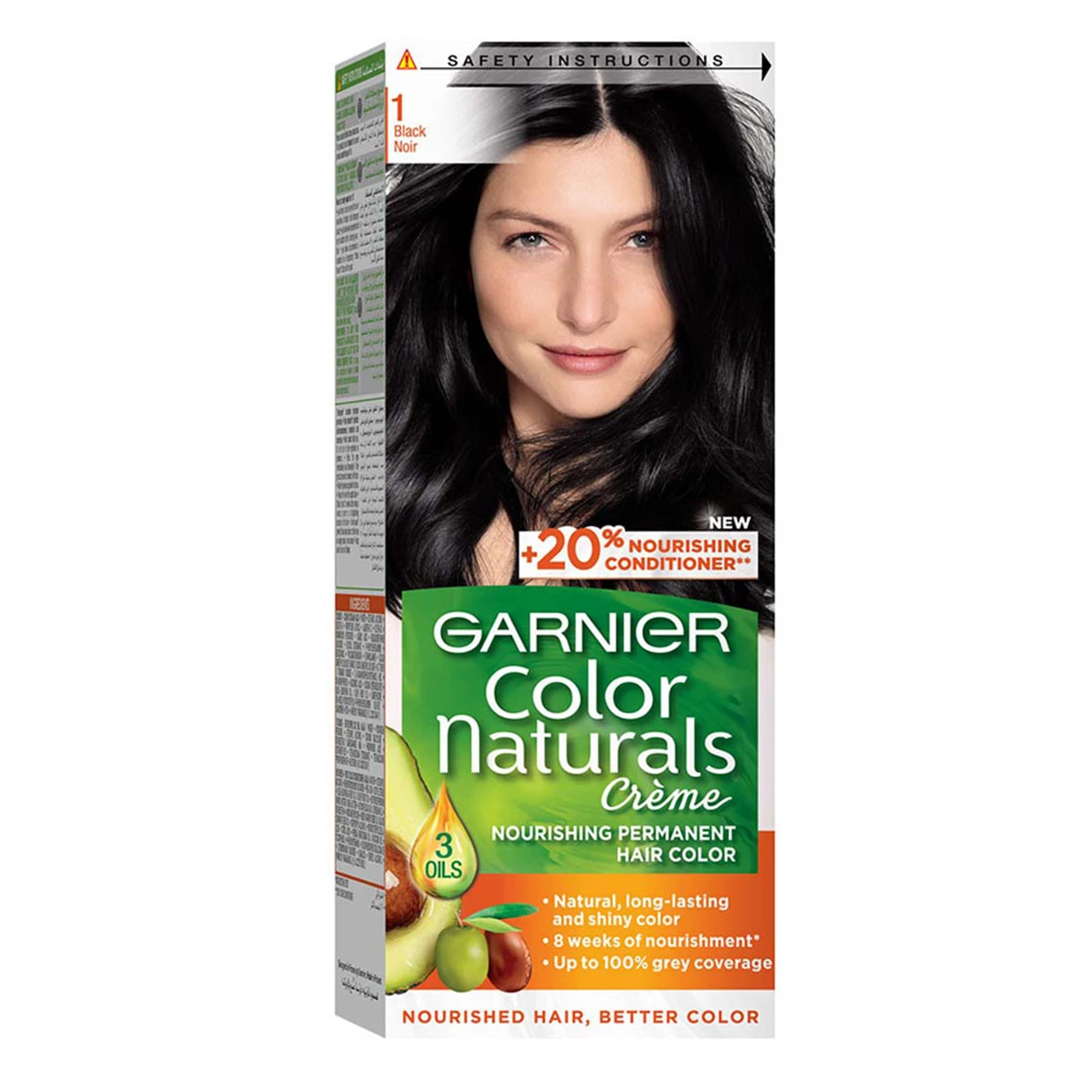 Garnier Hair Color Nature Black Number 1