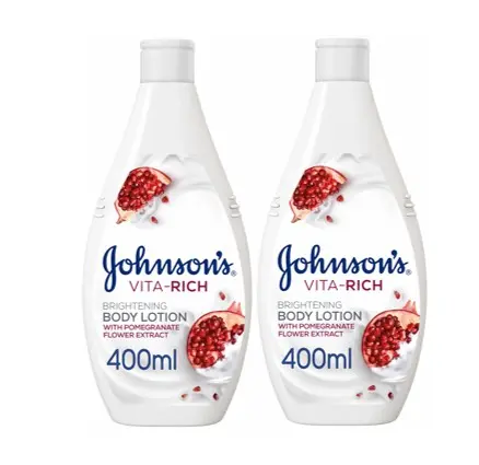 Johnson'S Vitarich Brightening Pomegranate Body Lotion 2pcs 400 ml - view 1