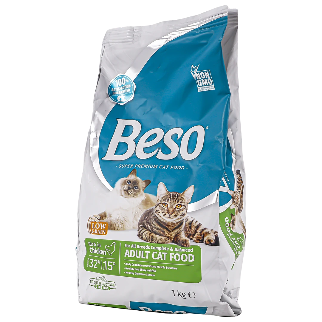 Beso Dry Food for Cats Chicken 1 kg