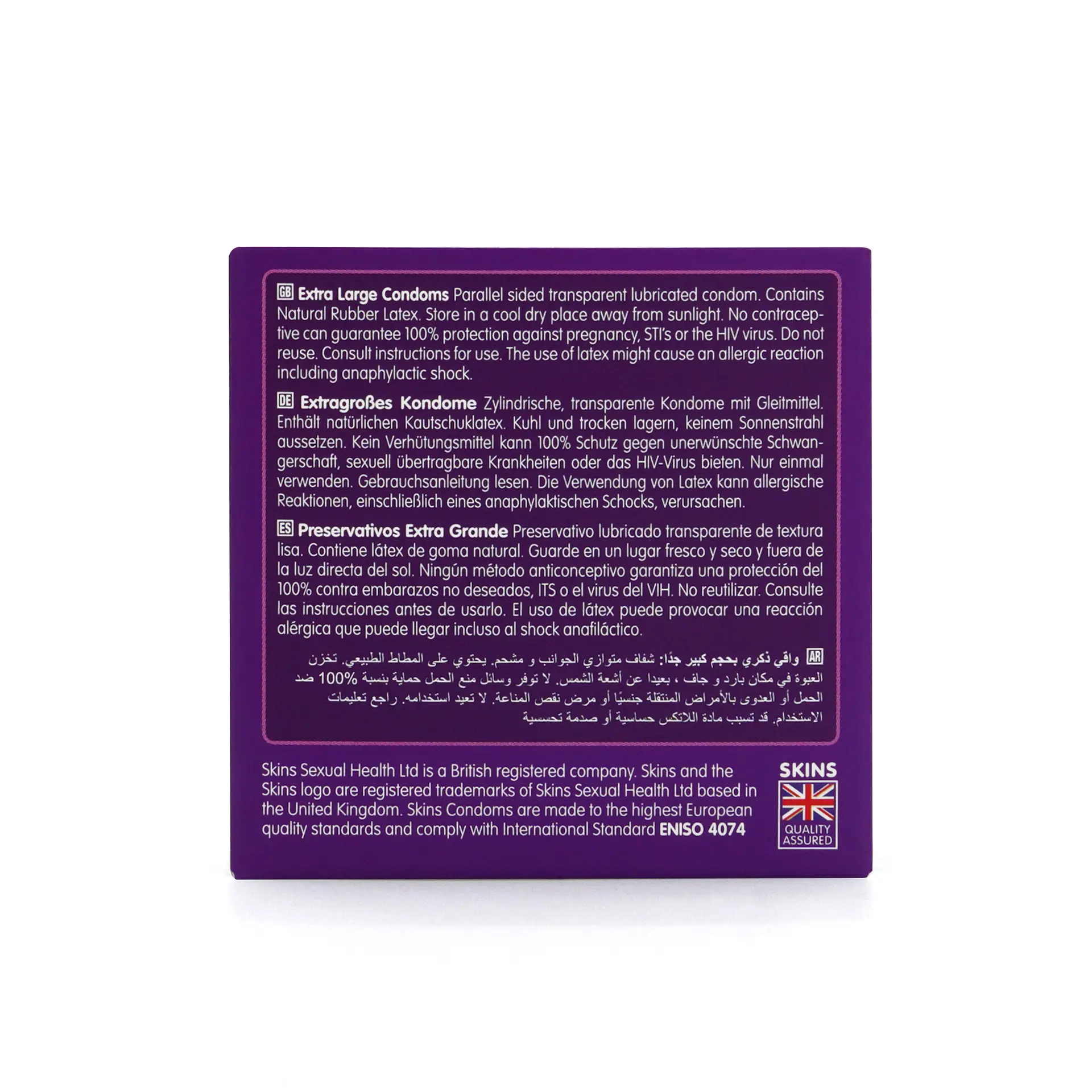 Skins Condom Extra Large 4 Pack - view 5