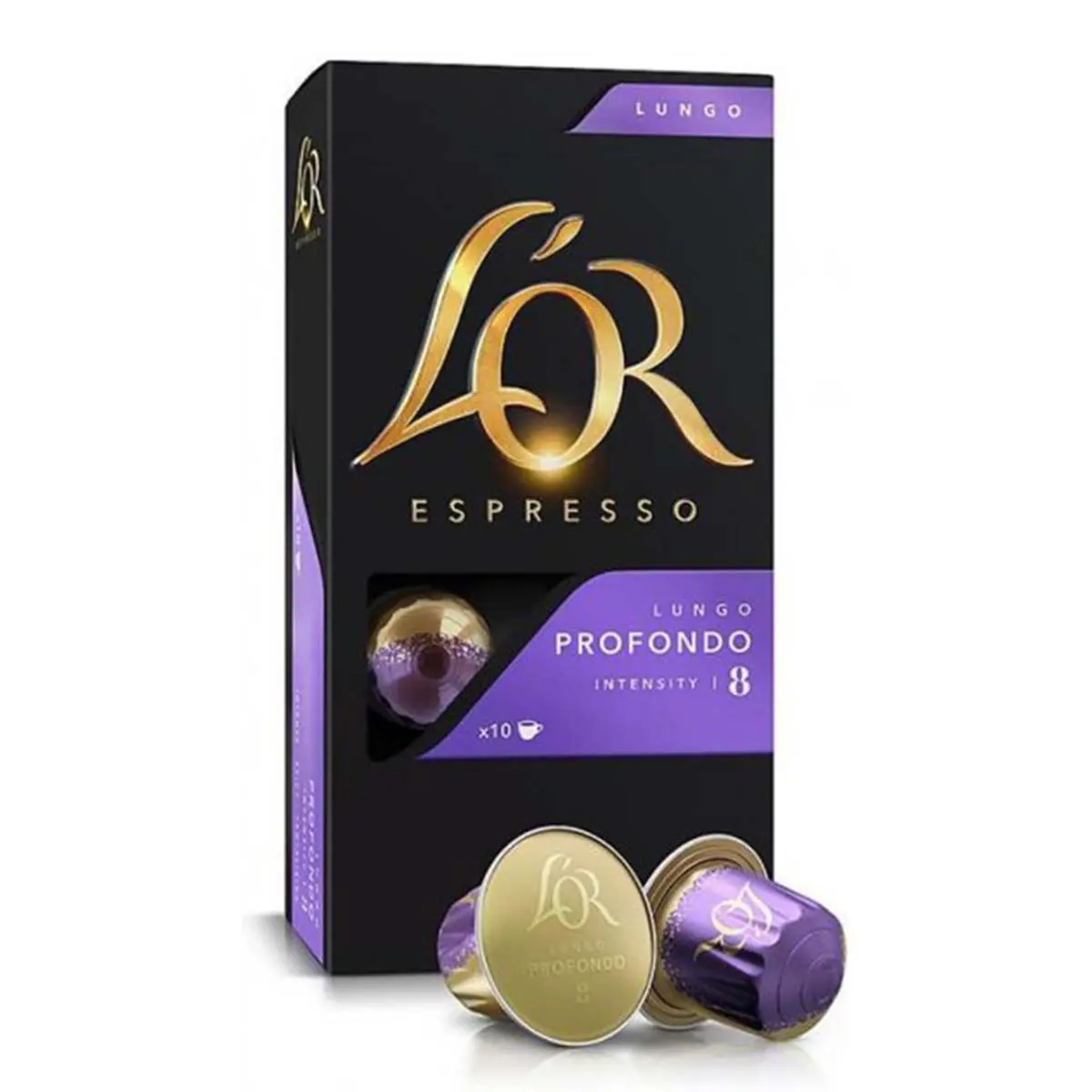 L'OR Espresso Lungo Profondo Coffee 10 Capsules 52 gm - view 1