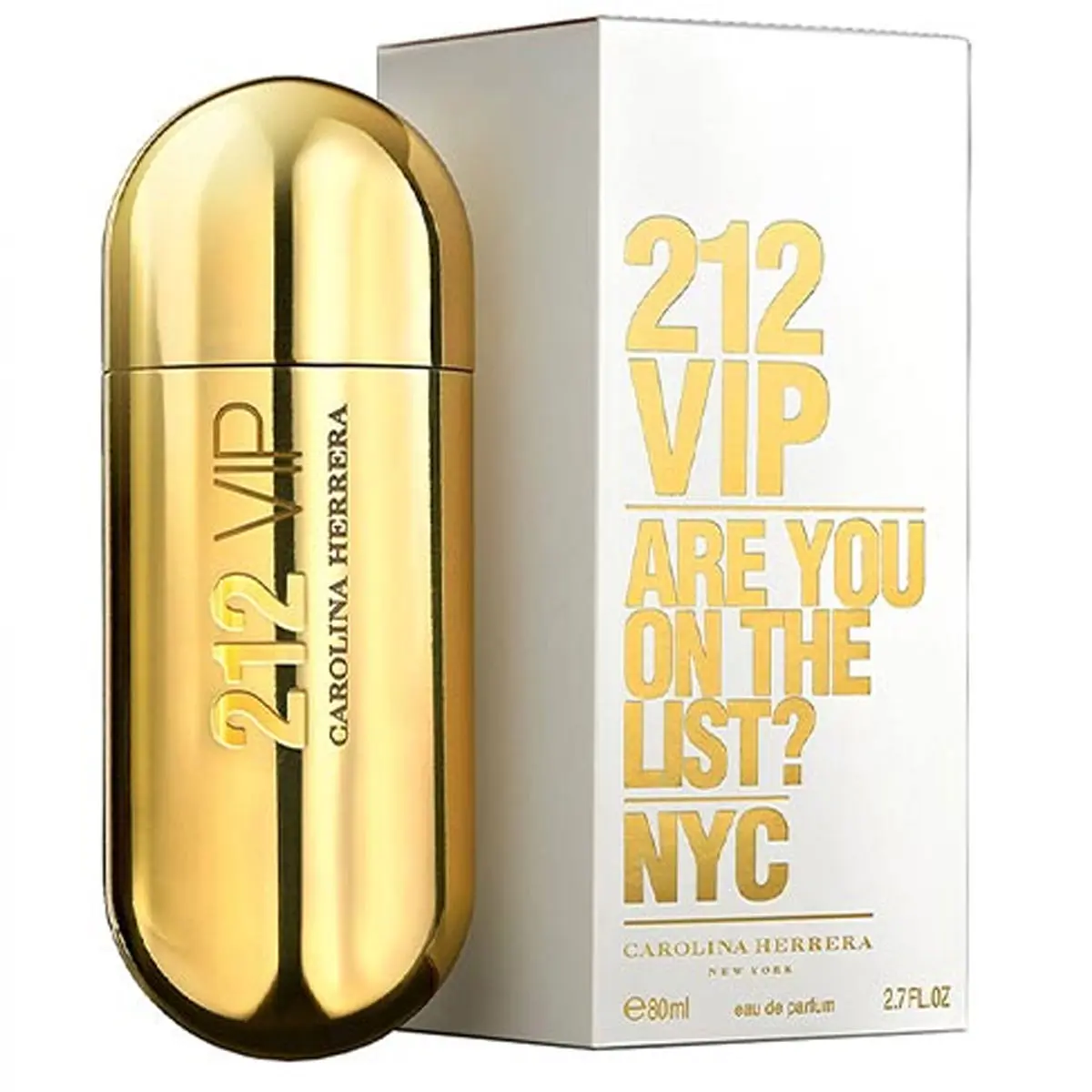 Carolina Herrera 212 Vip Gold Women Eau De Parfum 80 ml - view 2