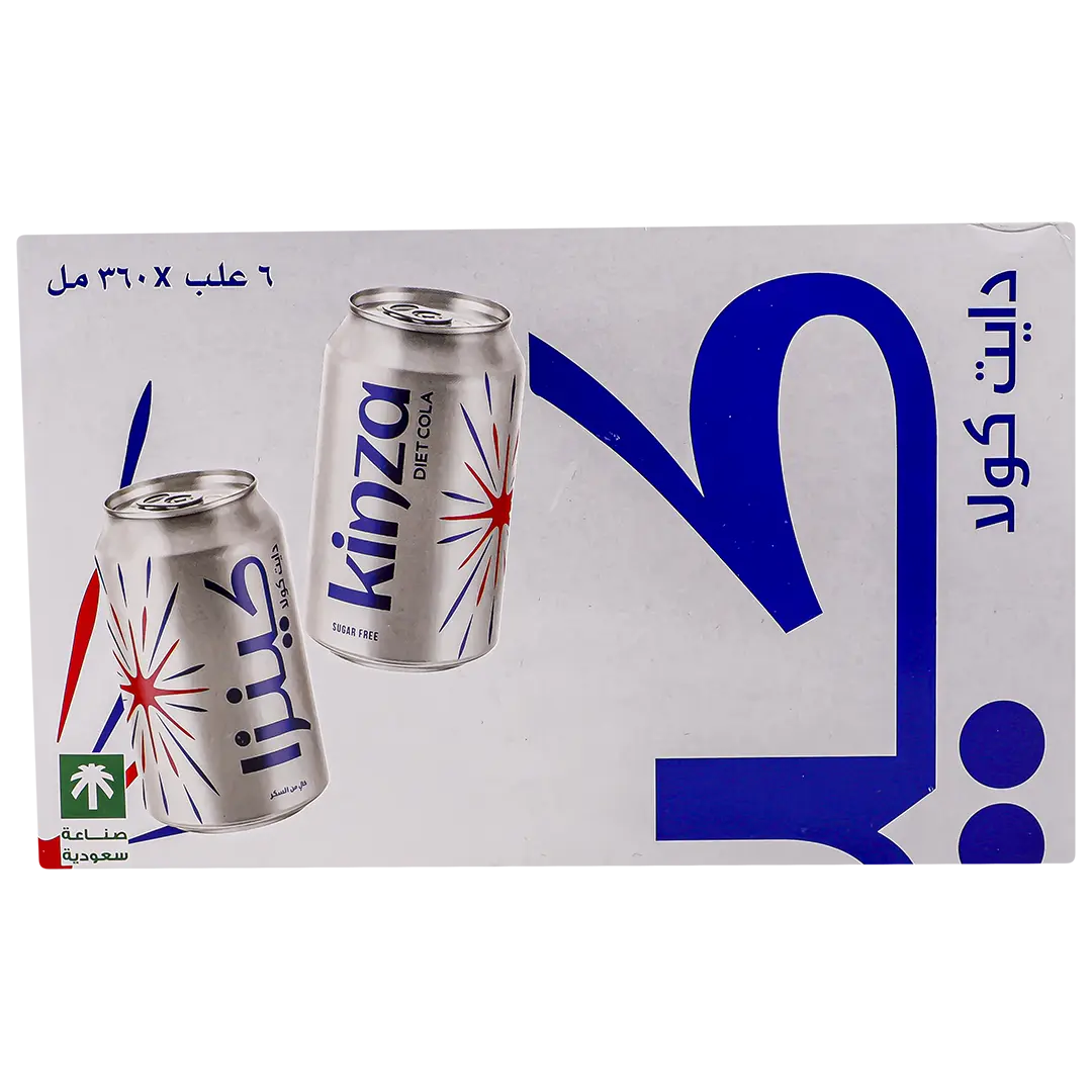 Kinza Cola Diet 6 pcs 360 ml - view 2