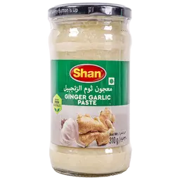 Shan Ginger Garlic Paste Glass Jar 310 gm