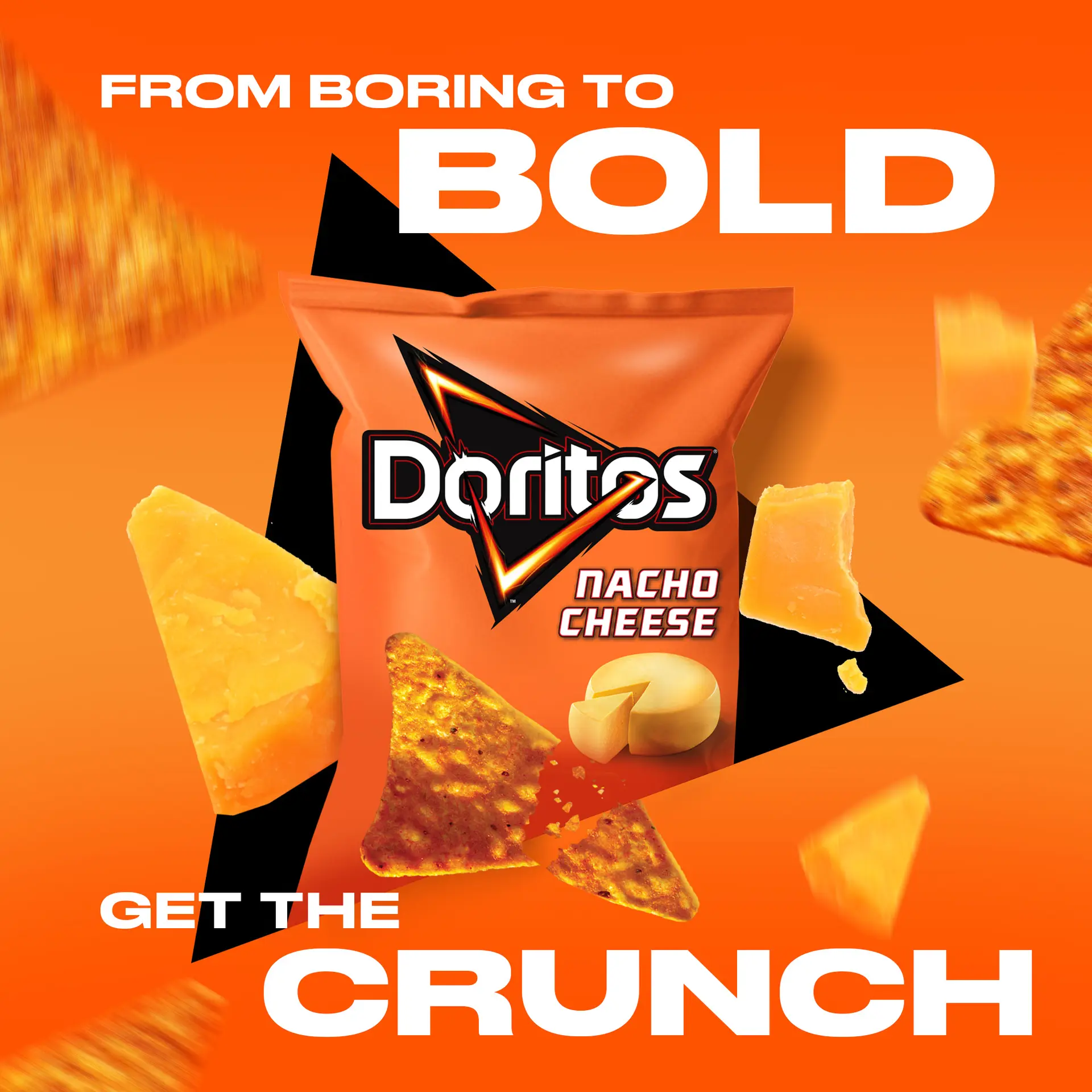 Doritos Tortilla Chips with Nacho Cheese 175 gm - view 6