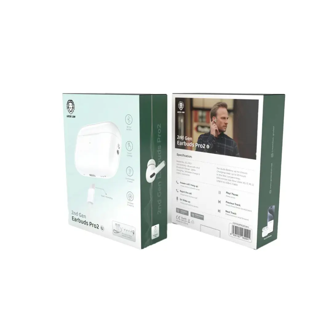 Green Lion GNTWSPRO2GWH Earbuds Pro 2 White Bluetooth V5.3 - view 4