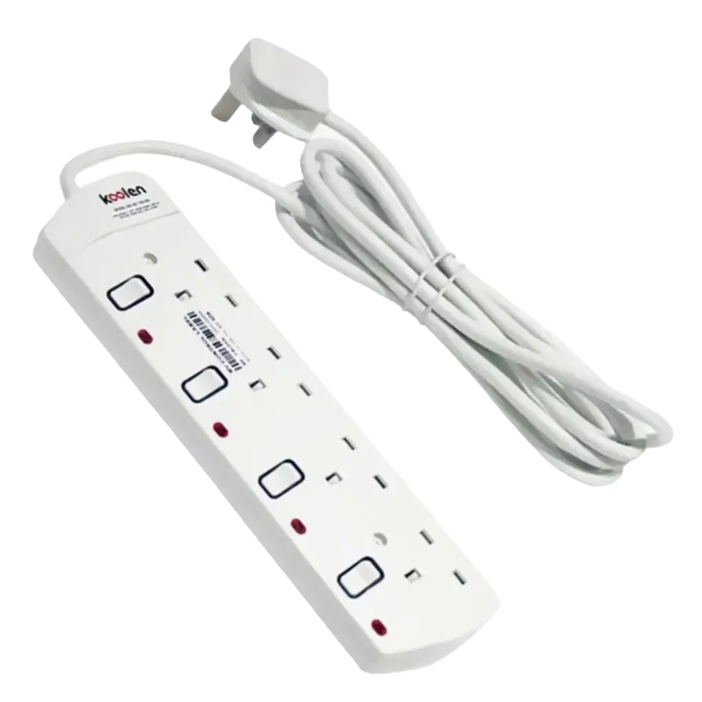 Koolen Electrical Extension with 4 Sockets 3 m - view 1