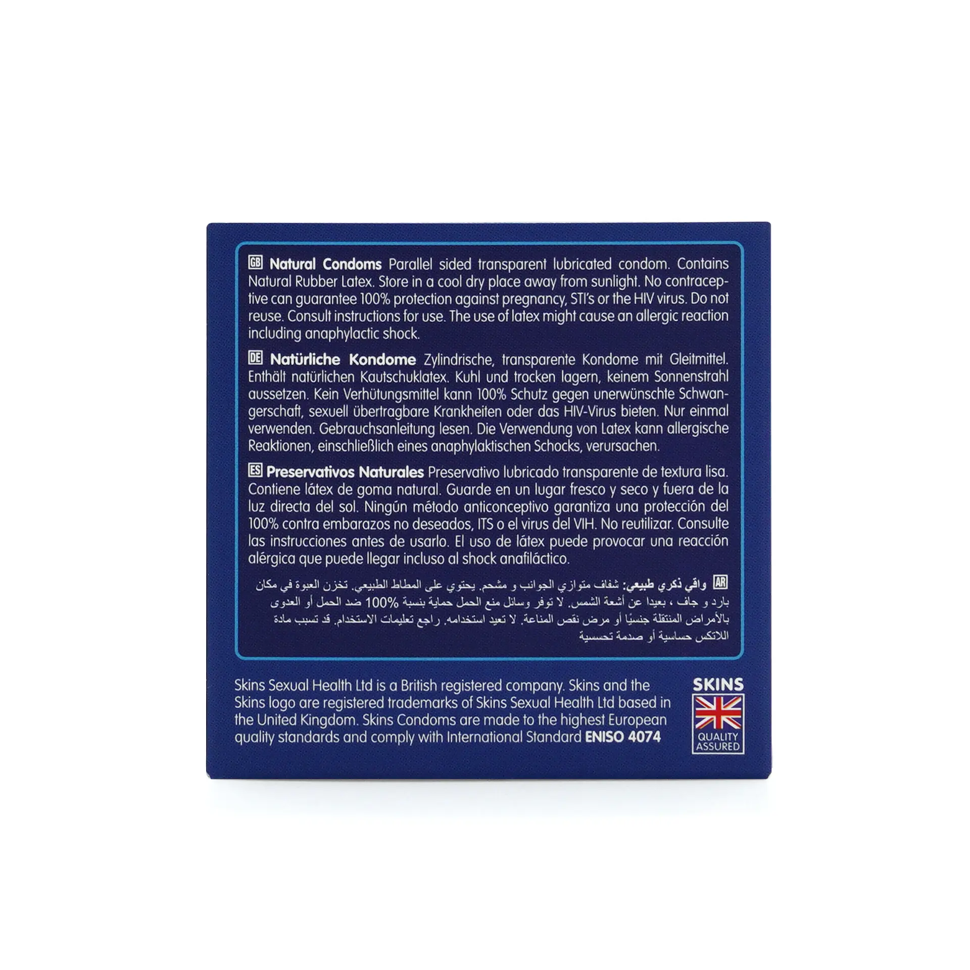 Skins Condom Natural 4 Pack - view 5