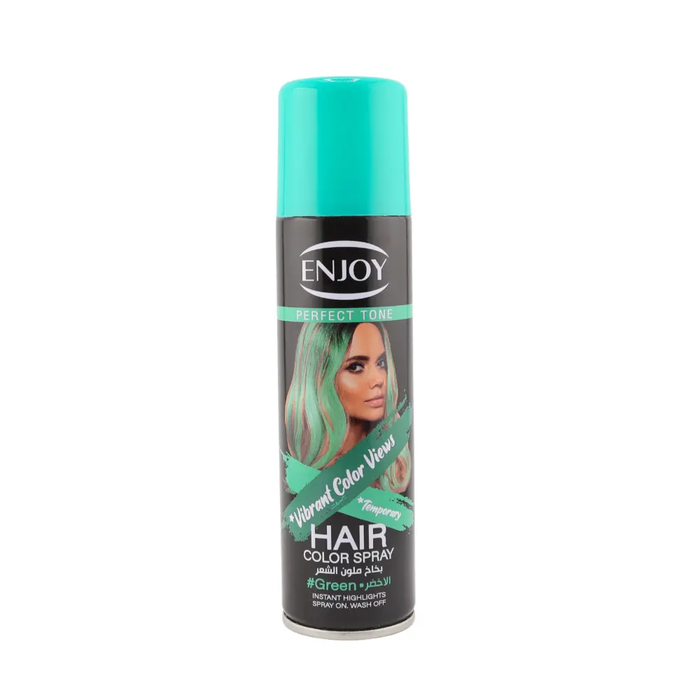 Enjoy Perfect Tone Hair Color Spray Green 150 ml - view 1
