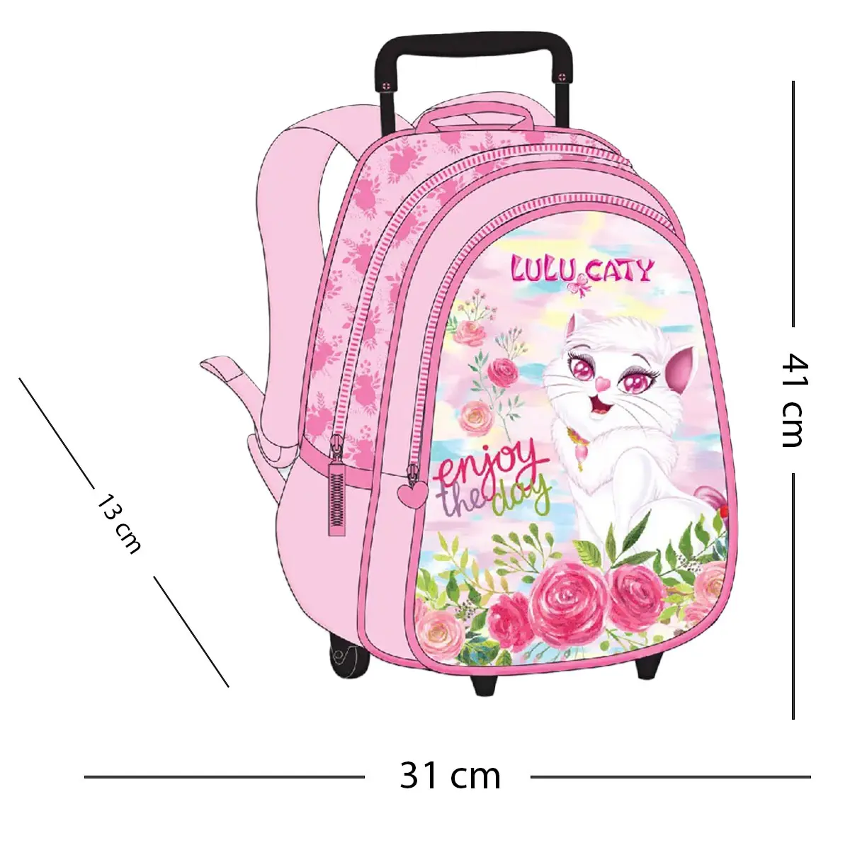 lulu kitty Bags  6 In 1 Trolley Set 16 inch - view 5