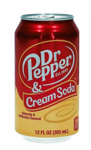 Dr Pepper Cream Soda 355 Ml