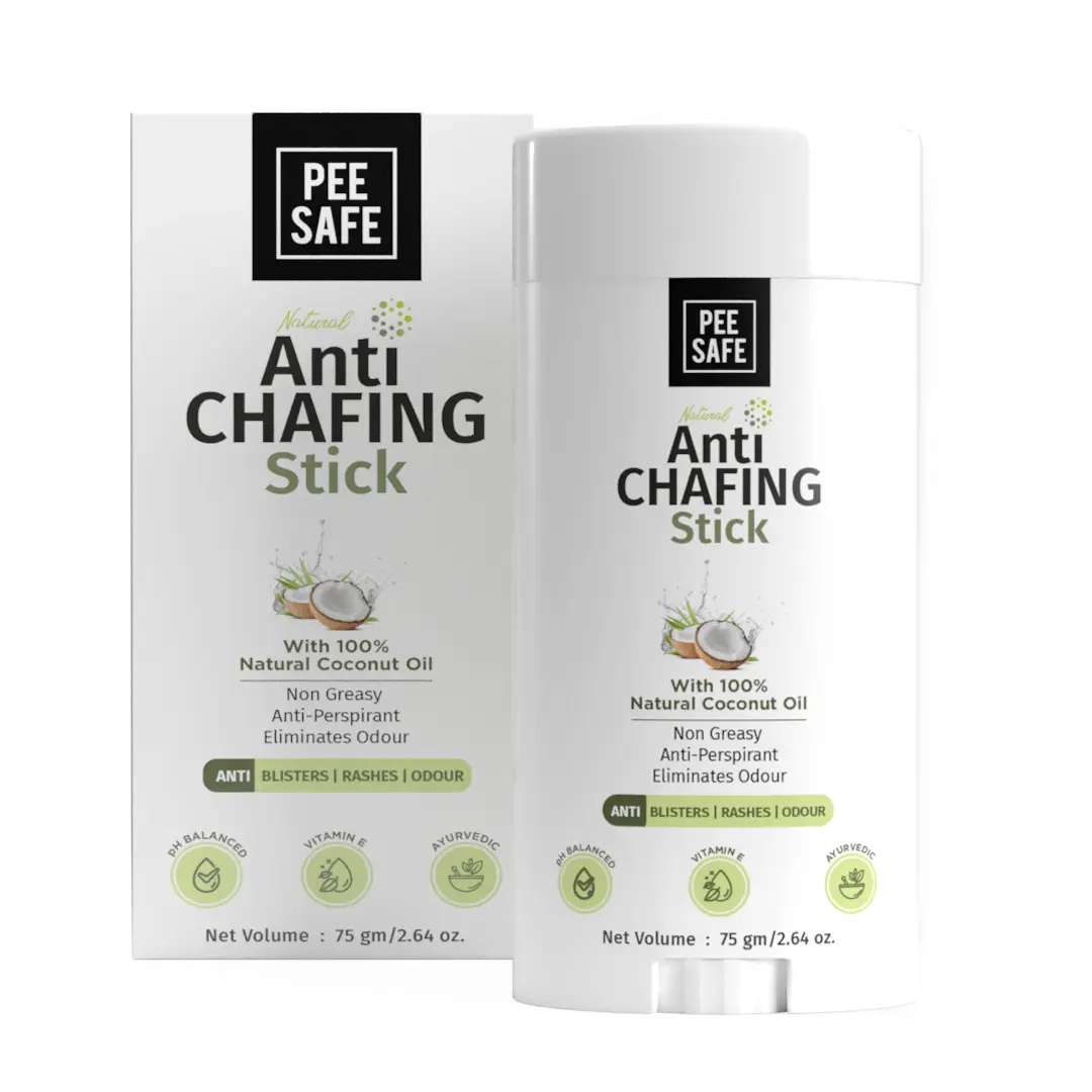 PeeSafe 100% Natural Anti Chafing Stick for Underarms and Inner Thighs 75gm - view 5