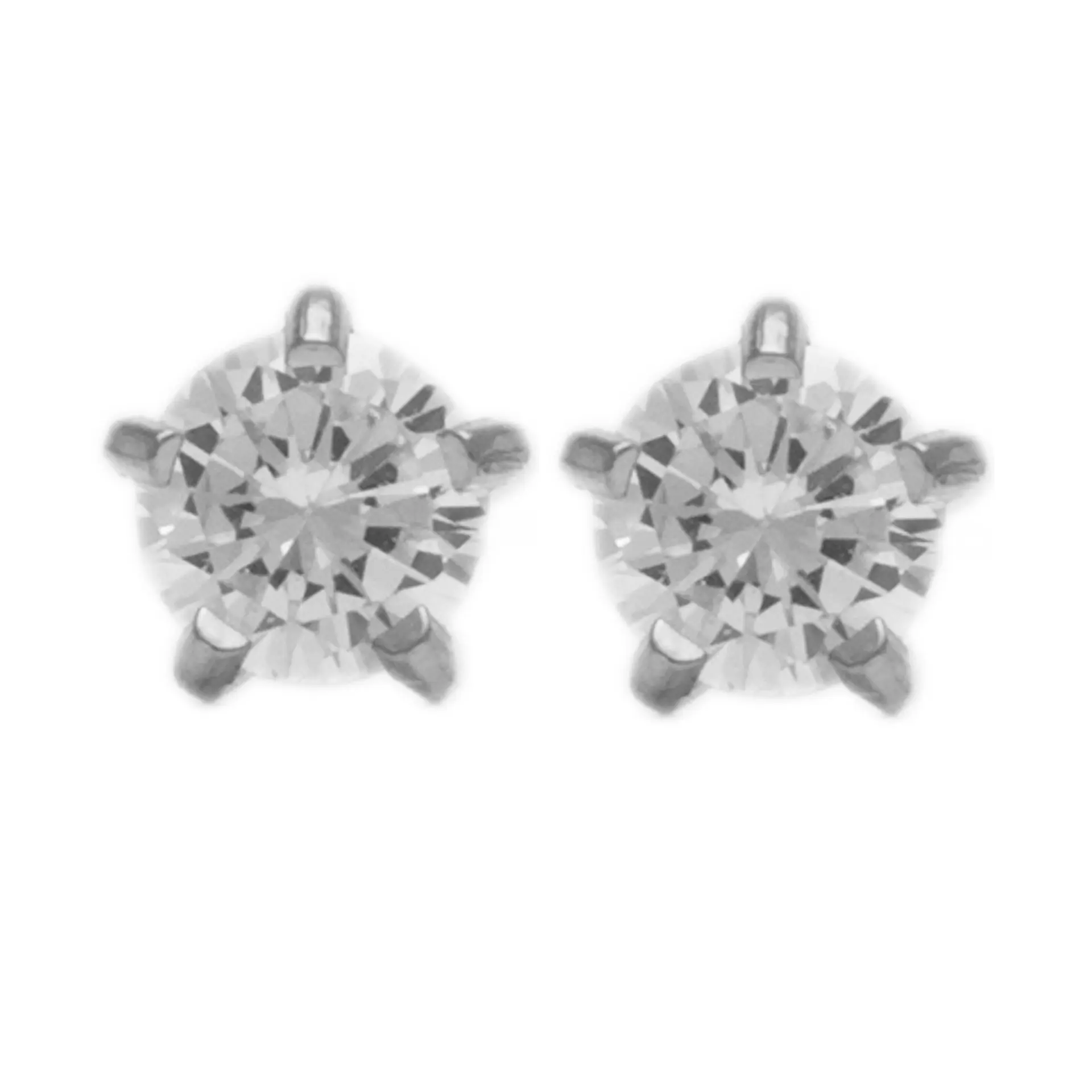 Studex Mini Cubic Zirconia Stainless Steel- Earrings For Sensitive Ears - view 1