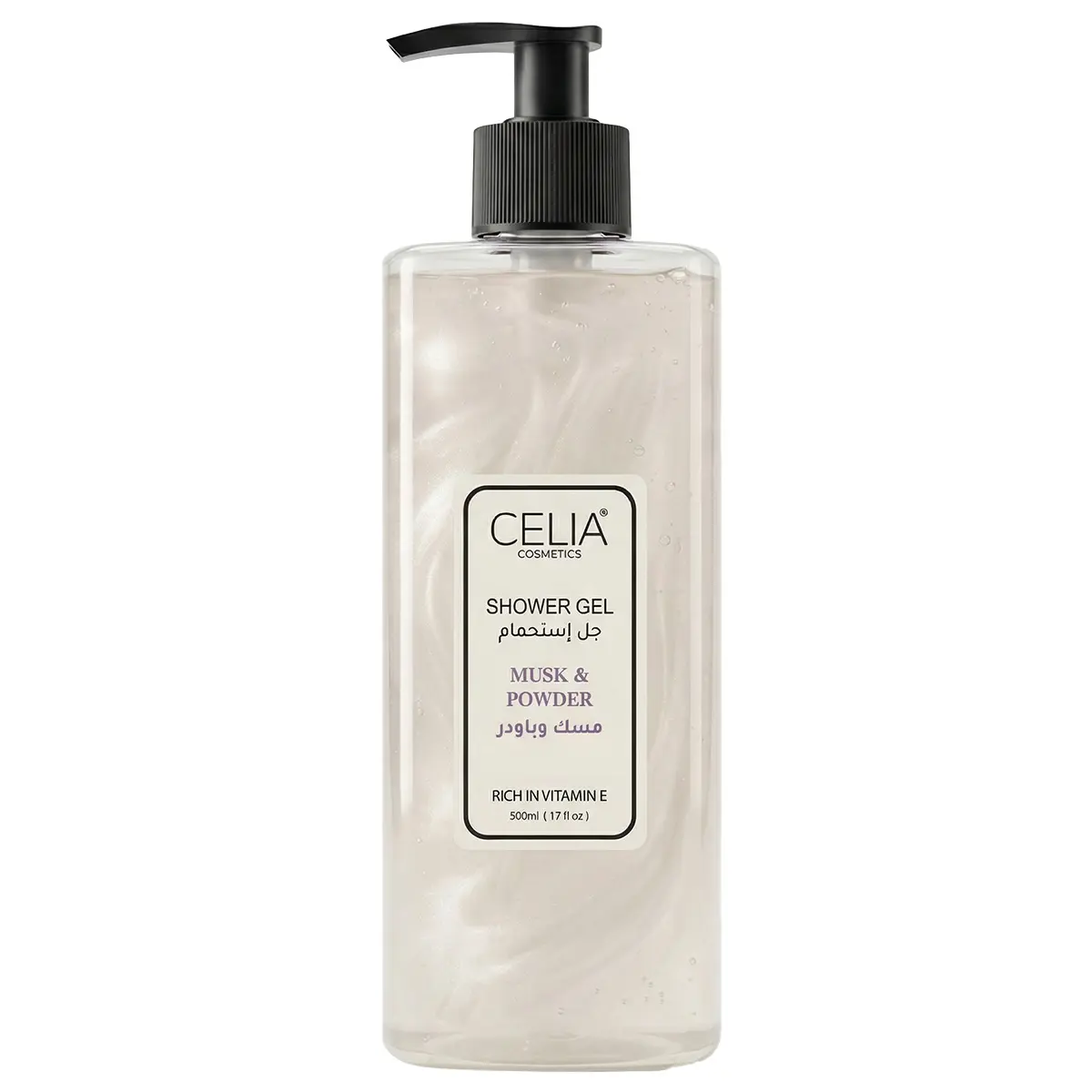 Celia Shower Gel Musk & Powder 500ml - view 3