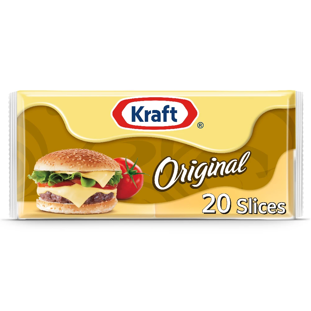 Kraft Cheese Slices 20 Pcs 400g