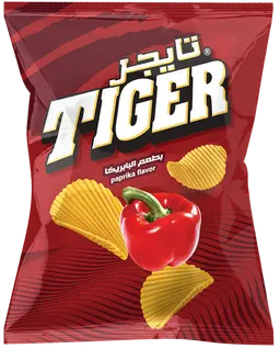 تايجر شرائح بطاطس مقلية بطعم البابريكا 115 جم