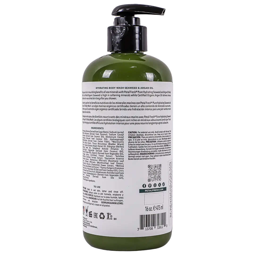 Petal Fresh Pure Seaweed And Argan Oil Shower Gel 475 ml - view 2