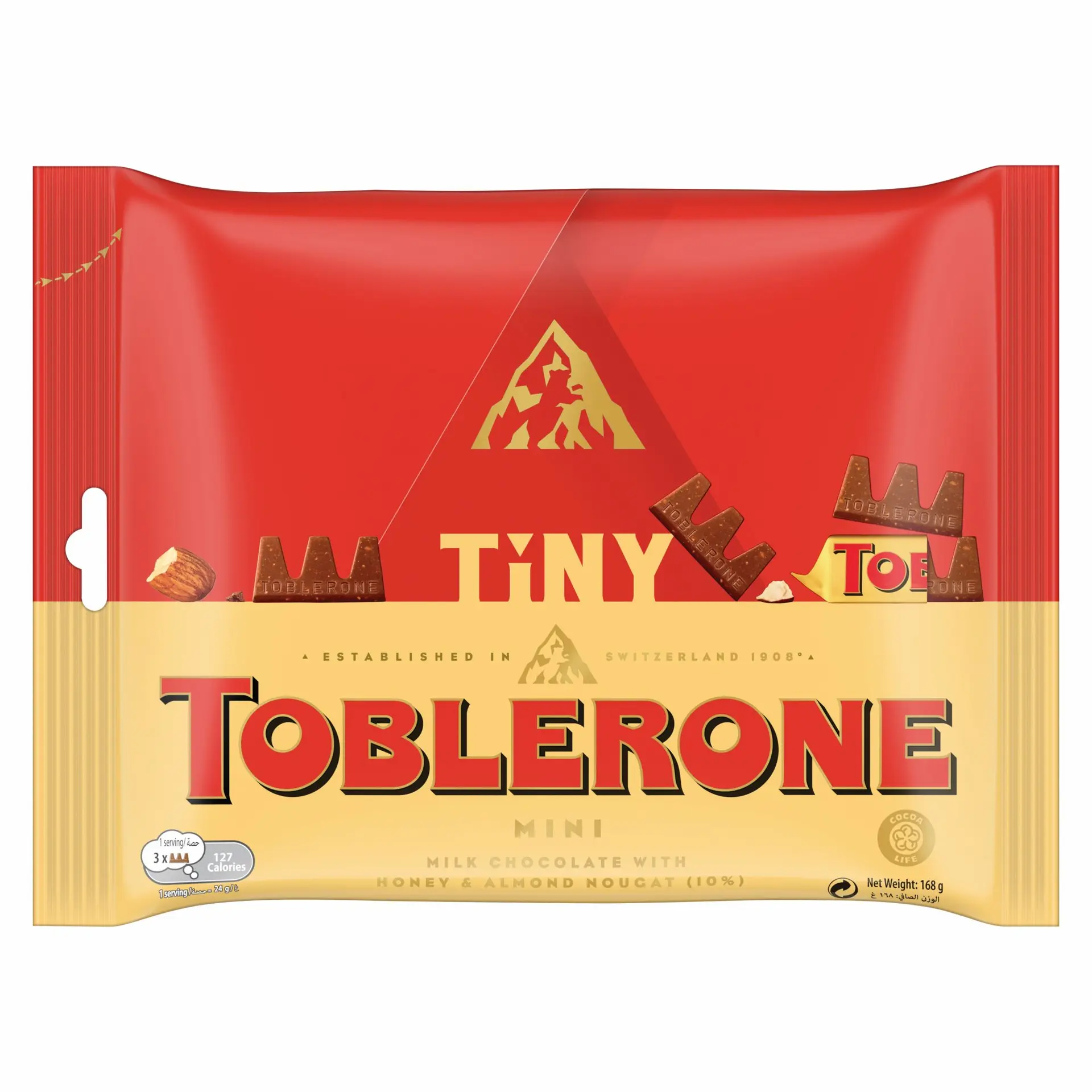 Toblerone Milk Chocolate Minis 168 gm - view 1