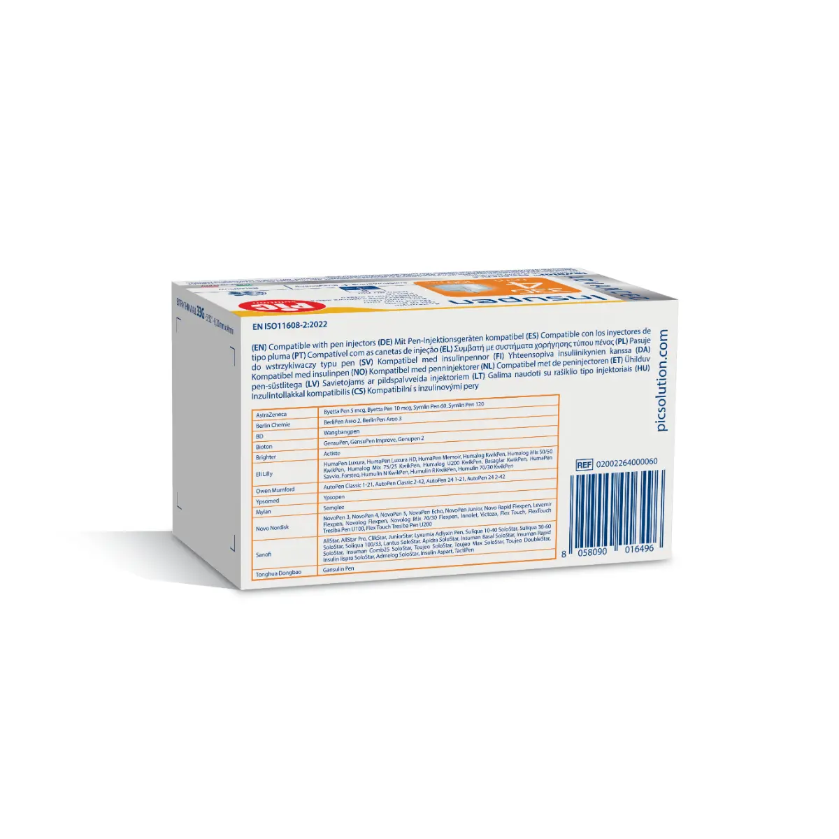Pic Advanced Insupen Insulin Pen Needle 33 G X 4 Mm (4 X 25 Pcs) - view 2