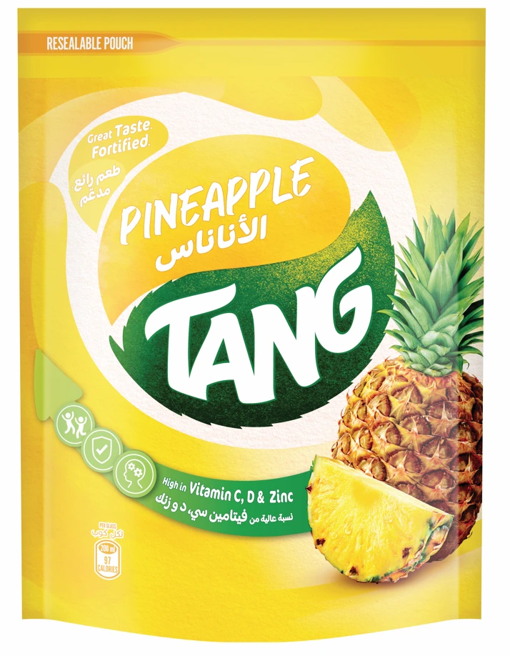Tang Powder Drink Pineapple Pouch 375 Gm