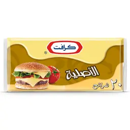 كرافت جبن شيدر 20 شريحة 400غ