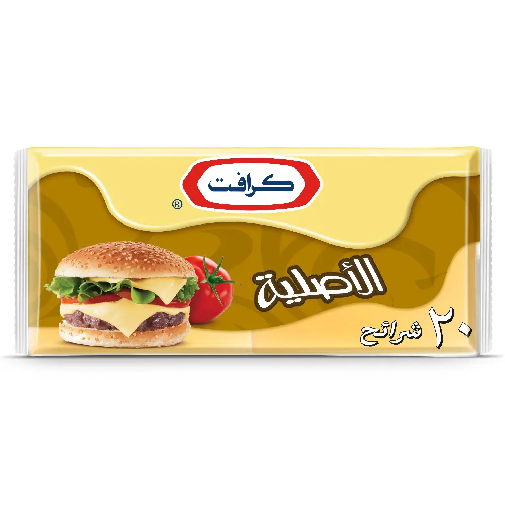 كرافت جبن شيدر 20 شريحة 400غ - view 1
