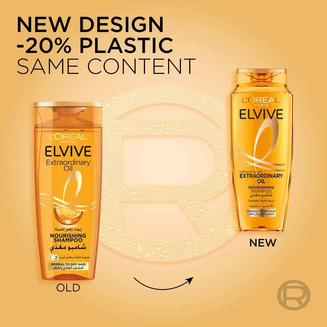 Elvive Extra Ordinary Oil Shampoo Normal Hair 400 ml - view 5