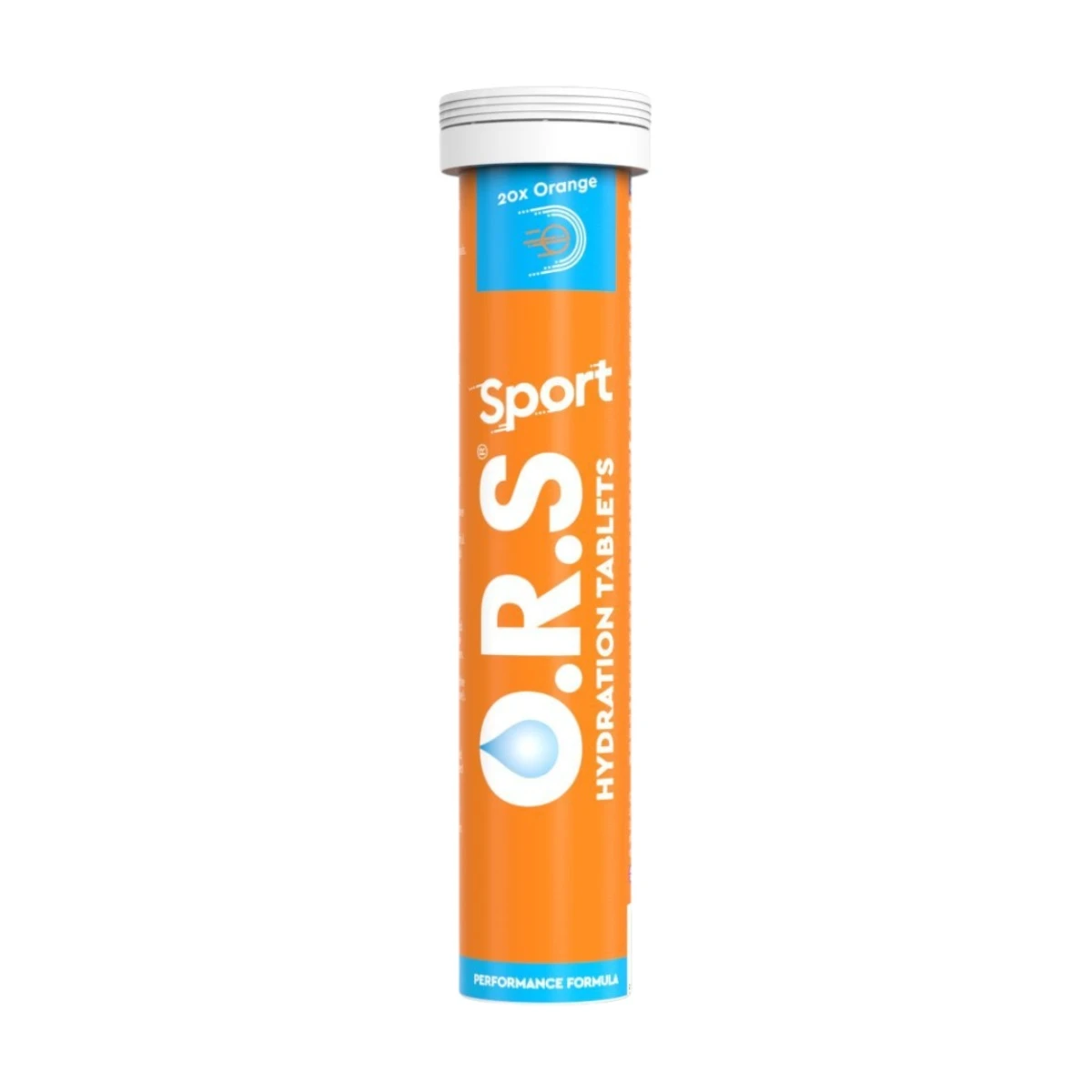 Ors Soluble Hydration Tablet Orange Flavour 20 tablets