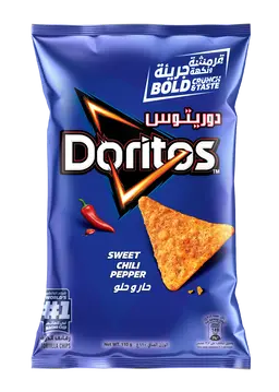 Doritos Sweet Chili Toritilla Chips 110 gm
