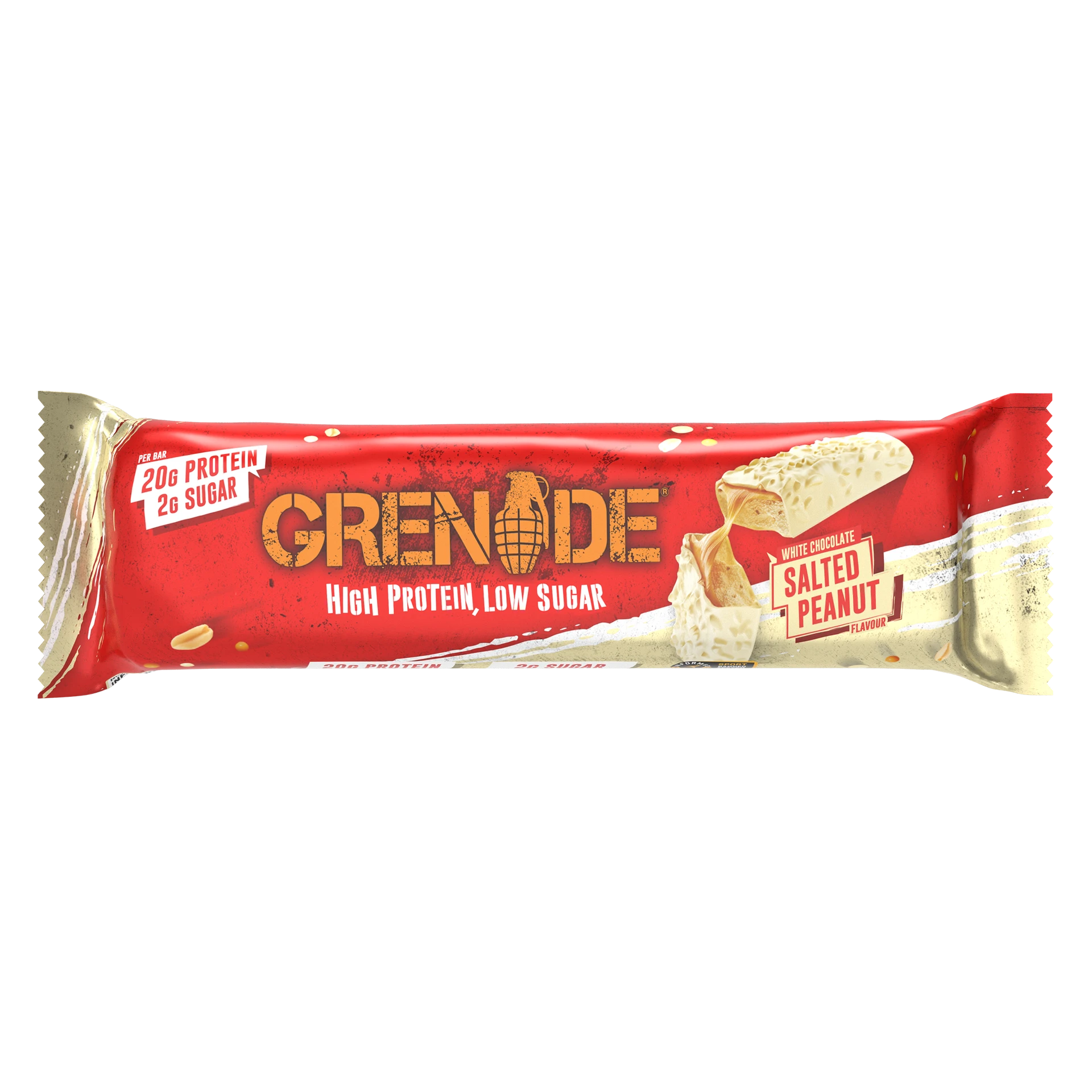 Grenade Protein Bar White Chocolate Salted Peanut 60 gm