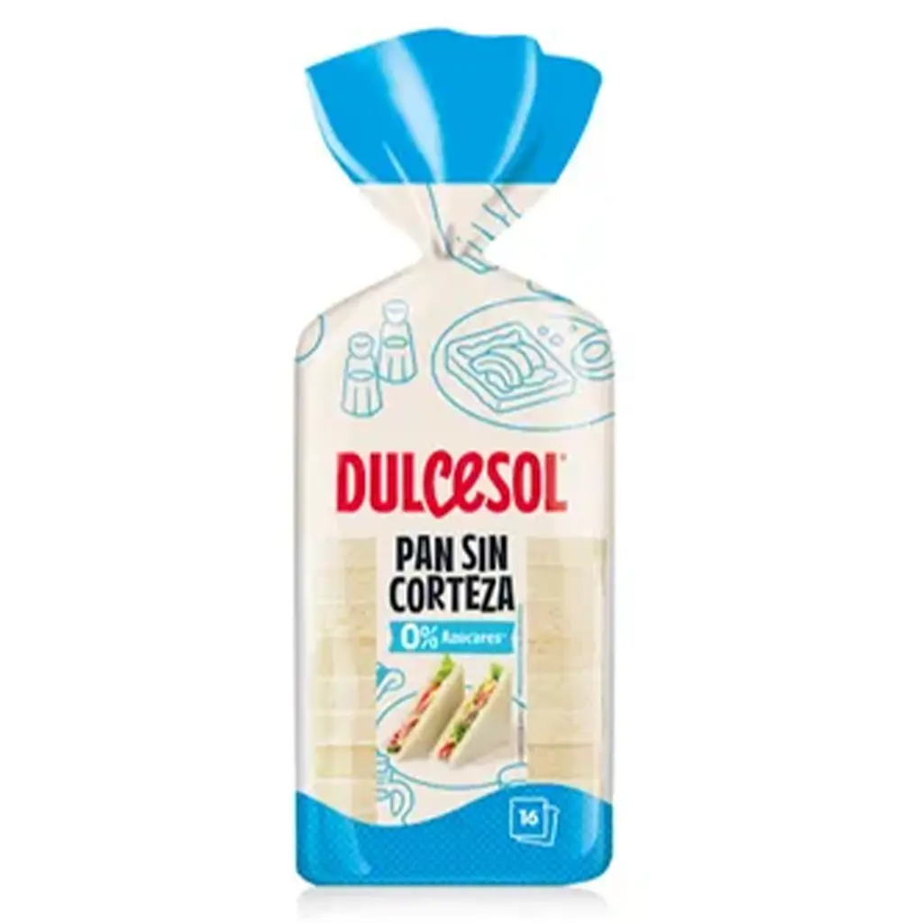 Dulcesol Crustless White Toast 450 gm - view 1