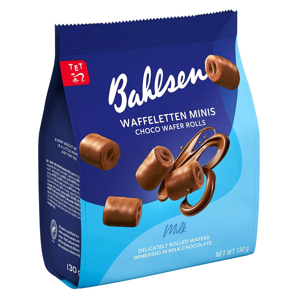 Bahlsen Wafer Minis with Covered Milk Chocolate 130 gm - view 5