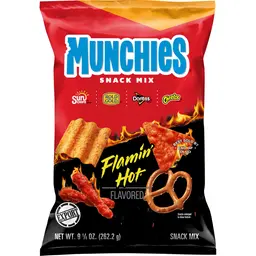 Fritolay Munchies Flamin Hot Snack Mix Emported 262.2 gm
