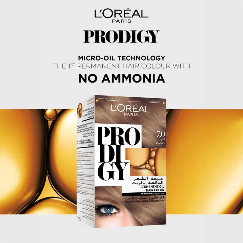 L'Oreal Paris Prodigy Hair Coloring Blonde 7.0 - view 6