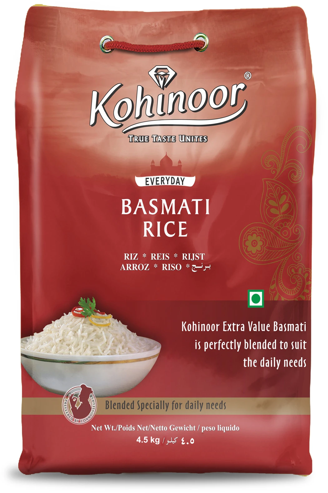 Kohinoor Everyday Basmati.Rice 4.5 Kg