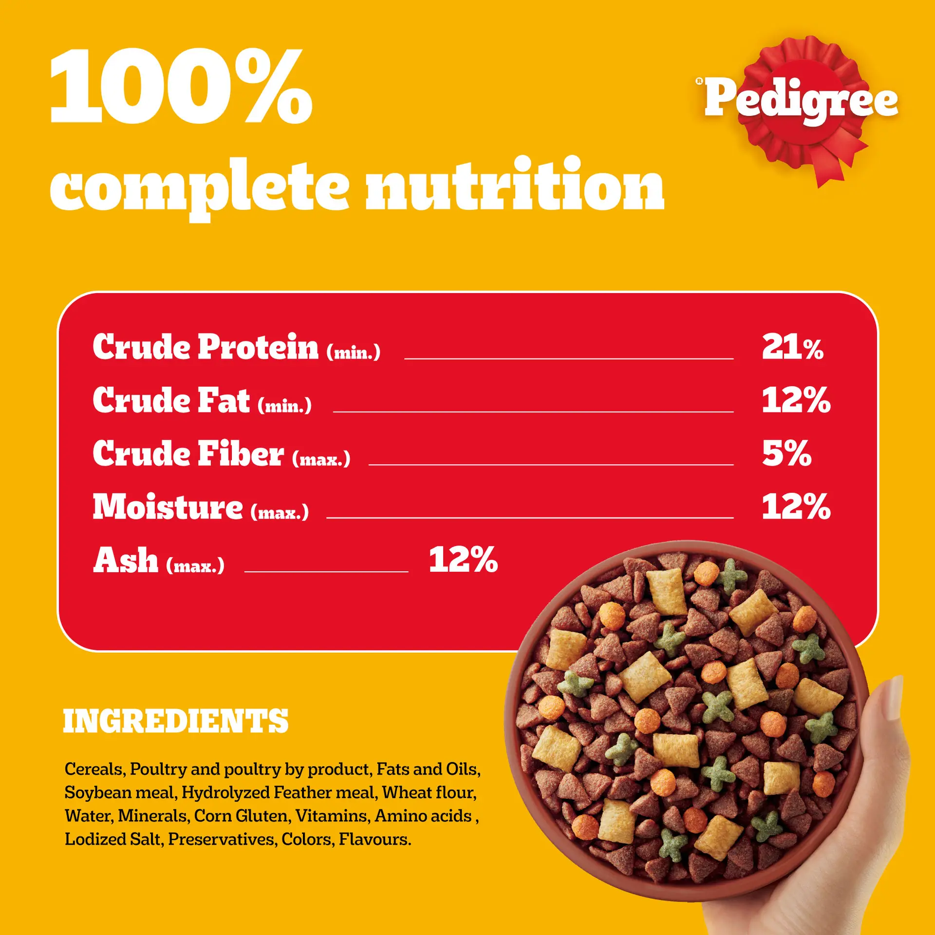 Pedigree Dry Food for Dogs Mini Beef Lamb Vegetables1.5 kg - view 7