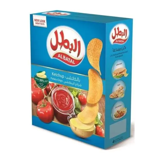 Al Batal Potato Chips Ketchup 20 pcs 12 gm - view 1