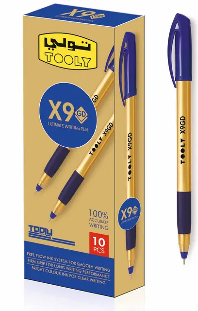 Tooly Ball pen 10 pcs Blue  - view 2