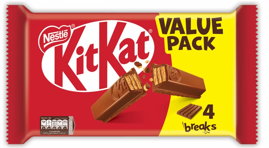 Kit Kat 4 Fingers Value Pack 4 pcs 36.5 gm