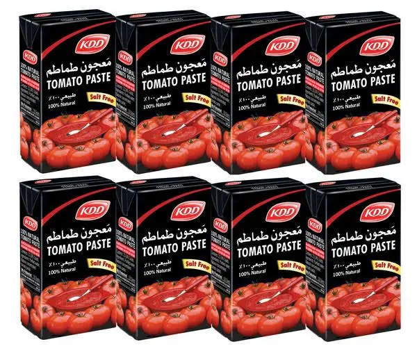 Kdd Tomato Paste 8x135 g - view 1